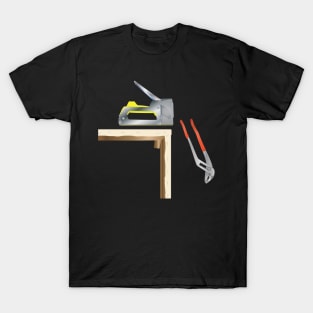 Staple Gun And Pliers T-Shirt